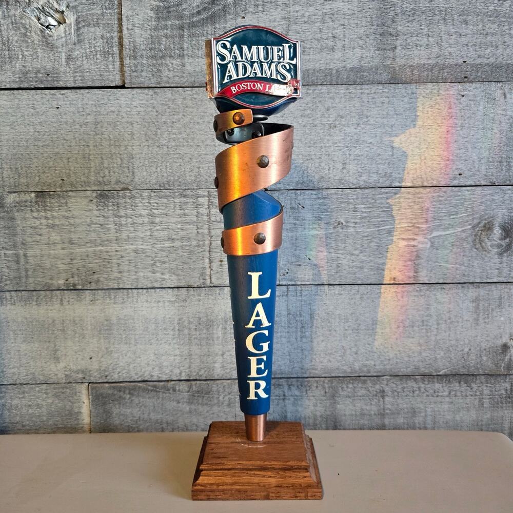 Samuel Adams Beer Tap Draft Faucet Breweriana Bar Kegerator Collectible